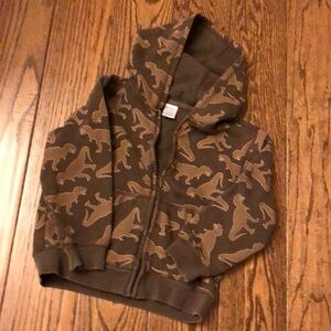 COPY - Dinosaur Hooded  Sweatshirt - Size XS